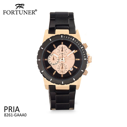 Fortuner Jam Tangan Analog Pria Chrono Water Resistant Atkins