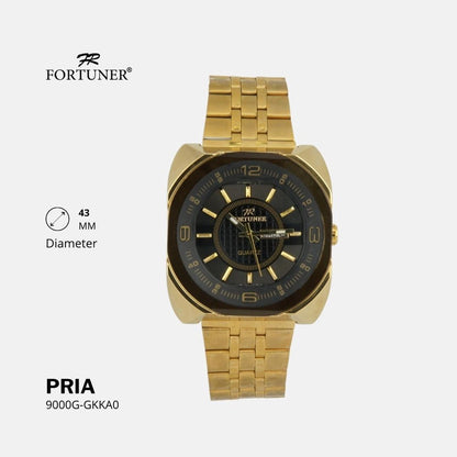 Fortuner Jam Tangan Analog Pria Water Resistant Fillmore