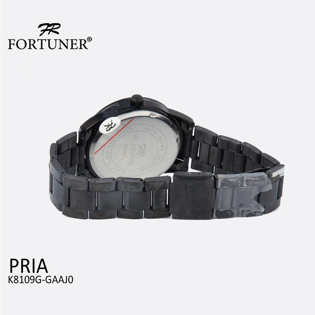 Fortuner Jam Tangan Analog Pria Water Resistant Rantai Dilbert