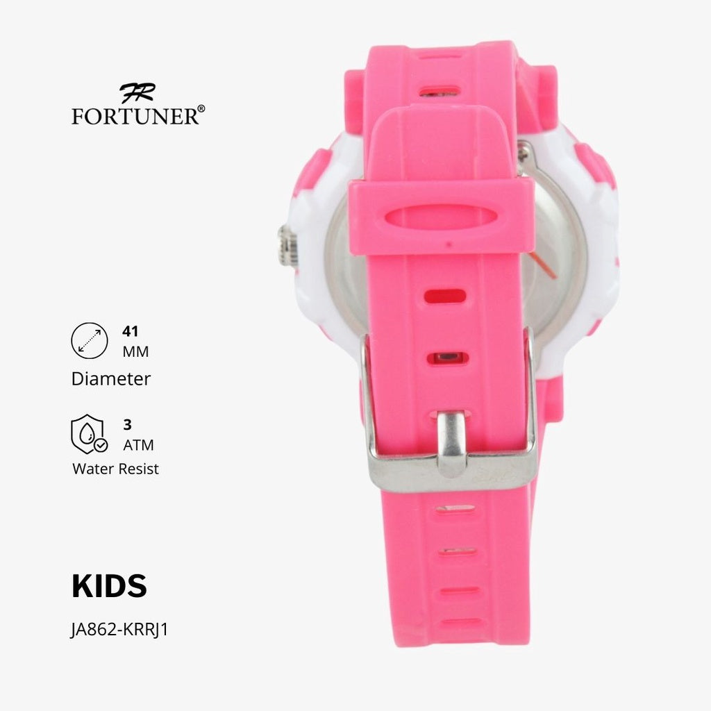 Fortuner Jam Tangan Anak Analog Water Resist Rubber Warna Arianna