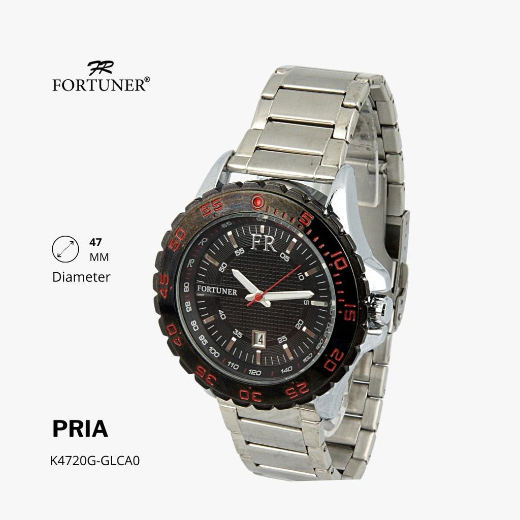 Fortuner Jam Tangan Analog Pria Water Resistant Holman