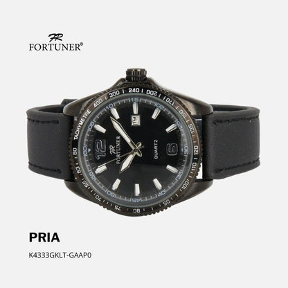 Fortuner Jam Tangan Rantai Pria Korea Original Kulit Ephrim