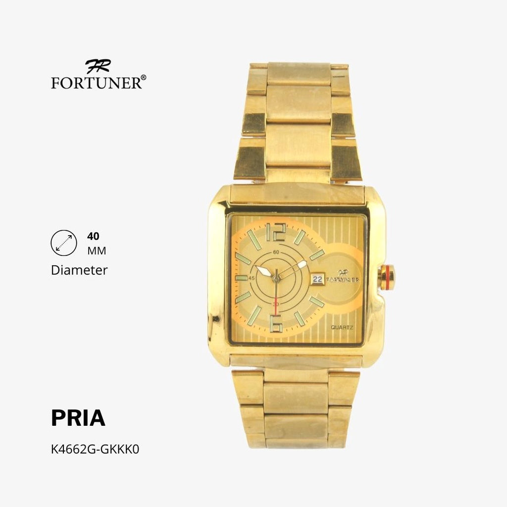 Fortuner Jam Tangan Analog Pria Water Resistant Horst