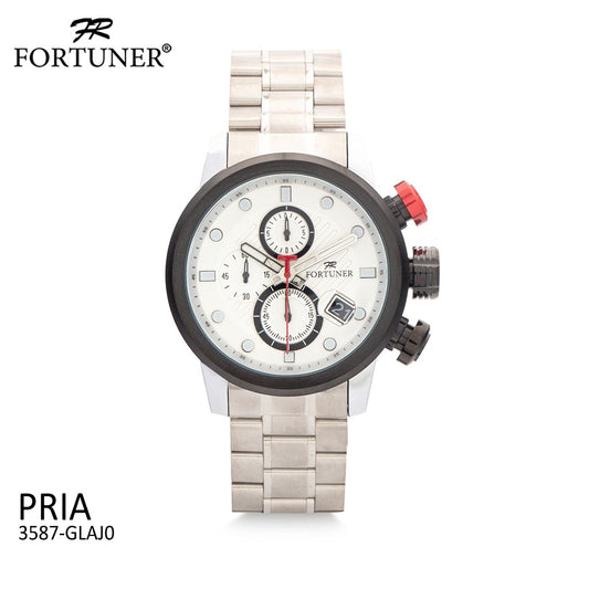 Fortuner Jam Tangan Analog Pria Chrono Water Resistant Antero