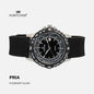 Fortuner Jam Tangan Analog Pria Water Resistant Rubber Tamerlane