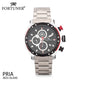 Fortuner Jam Tangan Analog Pria Chrono Water Resistant Ascott