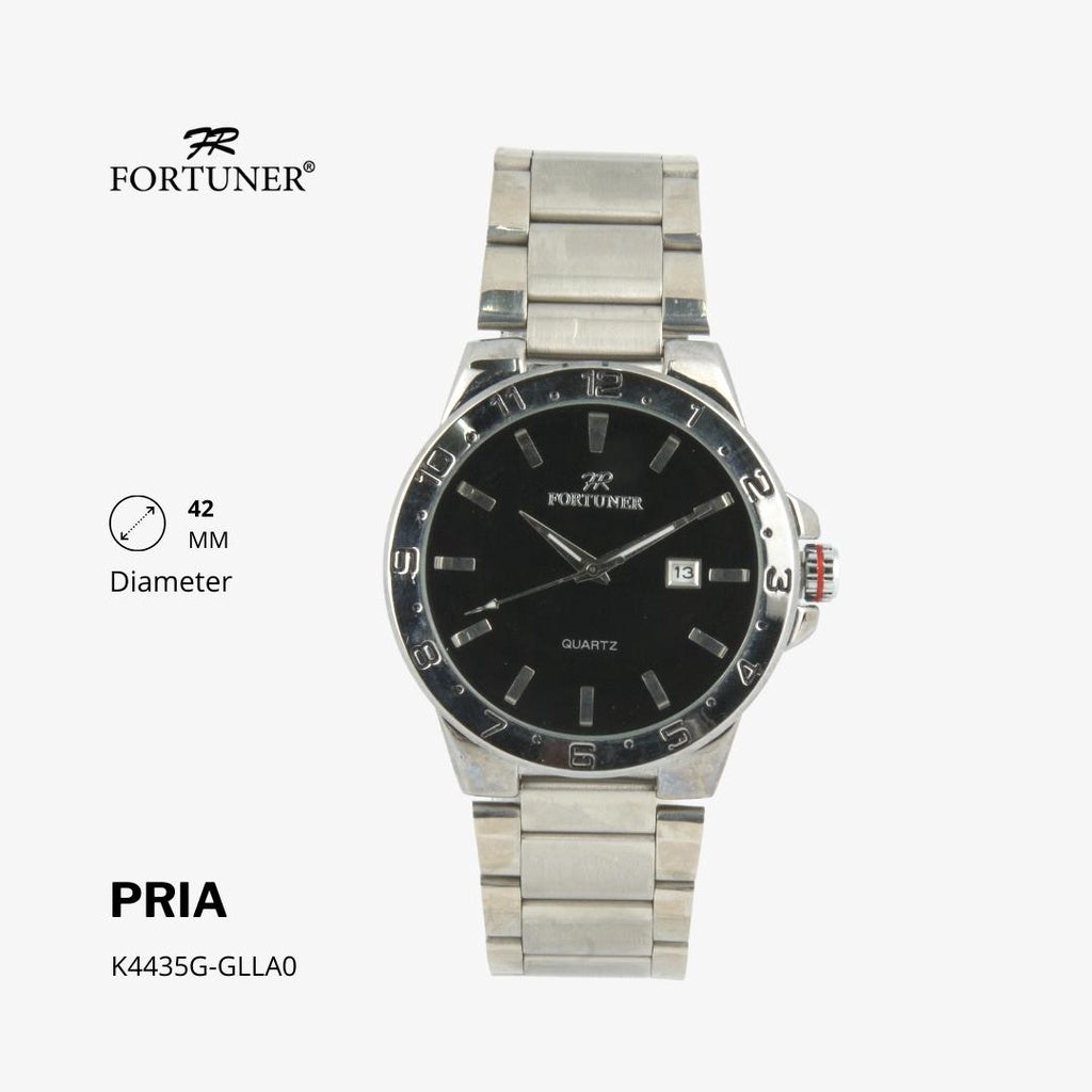 Fortuner Jam Tangan Analog Pria Water Resistant Hewlett