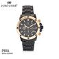 Fortuner Jam Tangan Analog Pria Chrono Water Resistant Azuria