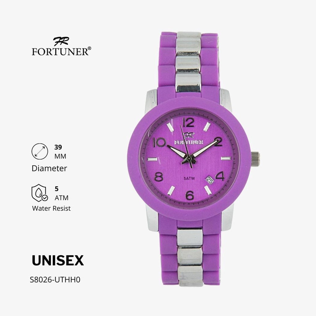 Fortuner Jam Tangan Pria Wanita Unisex Analog Original Water Resist Allyn