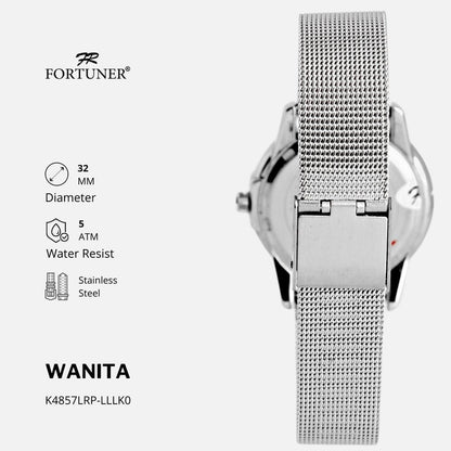 Fortuner Jam Tangan Analog Wanita Water Resistant Rantai Yacintha