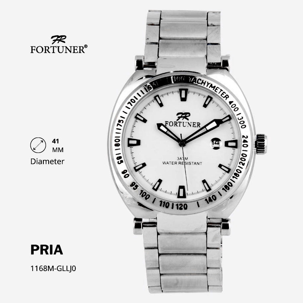 Fortuner Jam Tangan Analog Pria Water Resistant Harbert