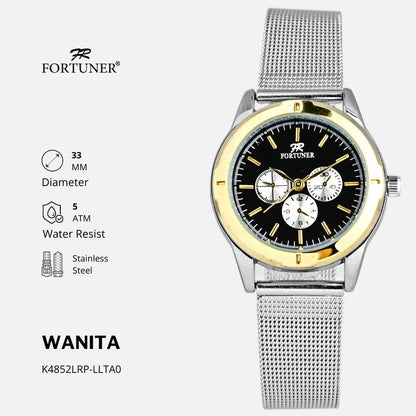 Fortuner Jam Tangan Classic Fashion Wanita Analog Water Resist Yionna
