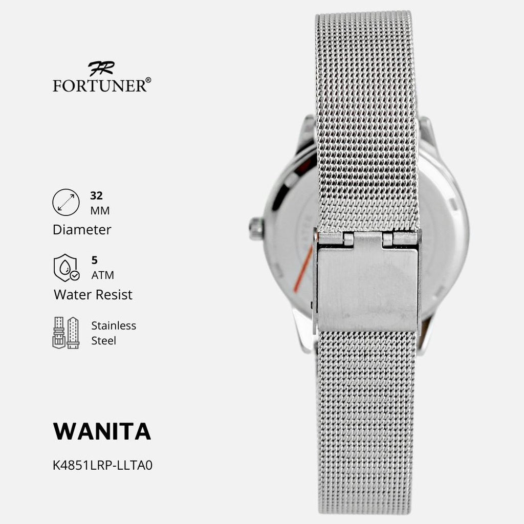 Fortuner Jam Tangan Classic Fashion Wanita Water Resist Analog Yifat