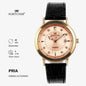 Fortuner Jam Tangan Analog Pria Kulit Water Resistant Aiden