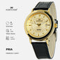 Fortuner Jam Tangan Analog Pria Kulit Water Resistant Aiden