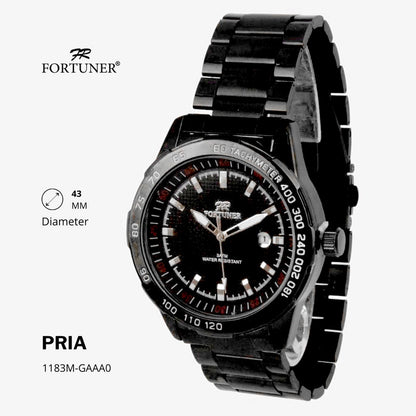 Fortuner Jam Tangan Analog Pria Water Resistant Humbert