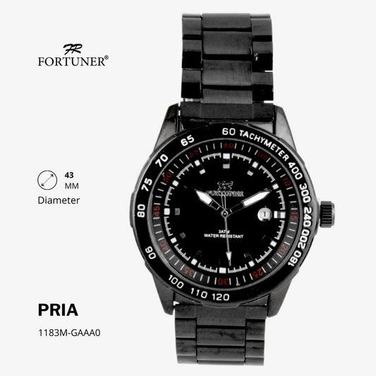 Fortuner Jam Tangan Analog Pria Water Resistant Humbert