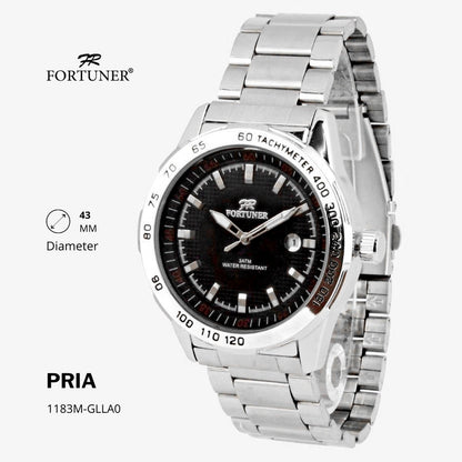 Fortuner Jam Tangan Analog Pria Water Resistant Humbert