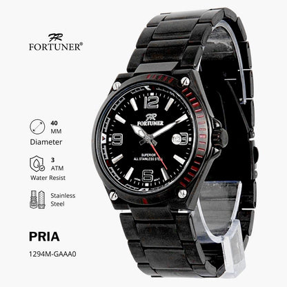 Fortuner Jam Tangan Pria Analog Water Resist Superior All Stainless Tynam