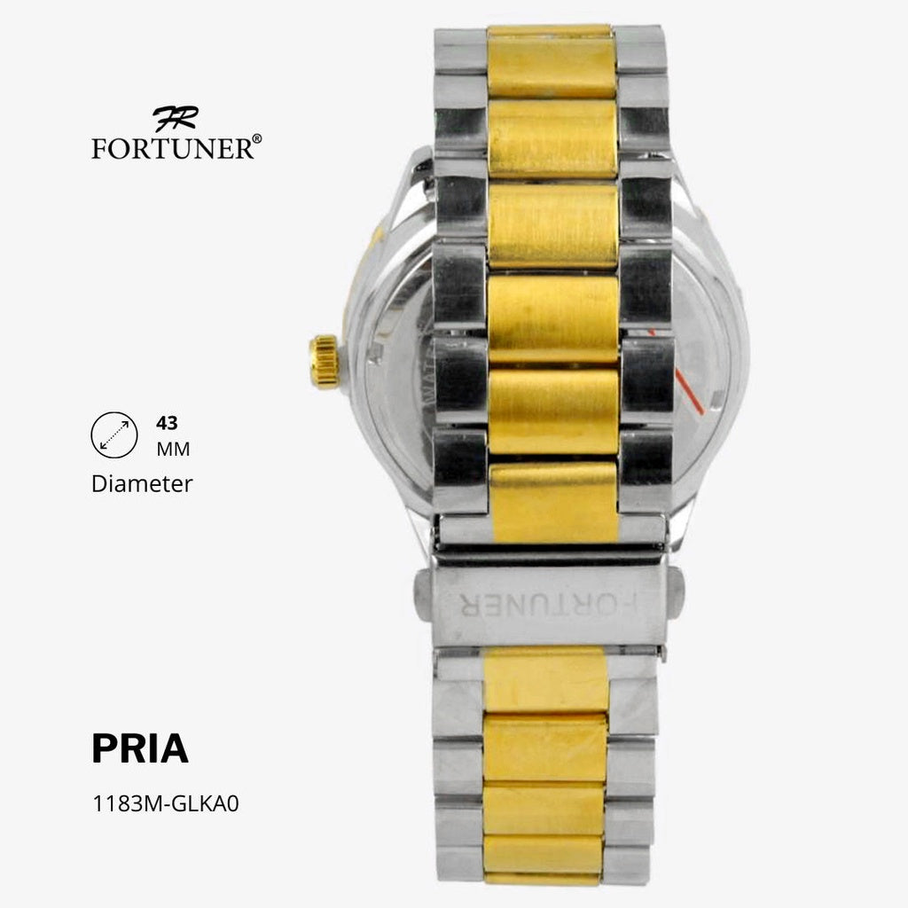 Fortuner Jam Tangan Analog Pria Water Resistant Humbert