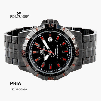 Fortuner Jam Tangan Pria Analog Water Resist Superior All Stainless Tymothy