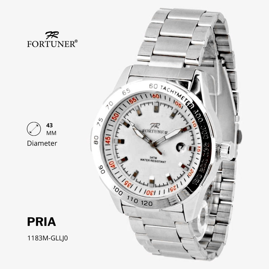 Fortuner Jam Tangan Analog Pria Water Resistant Humbert