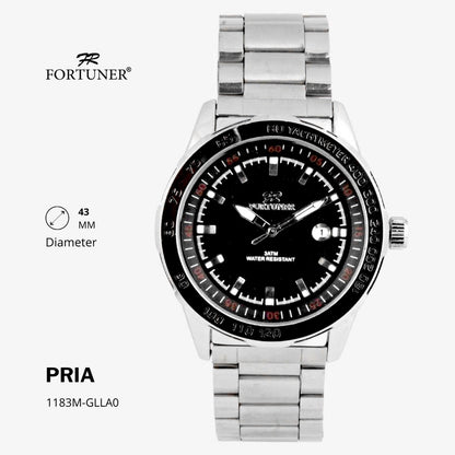 Fortuner Jam Tangan Analog Pria Water Resistant Humbert