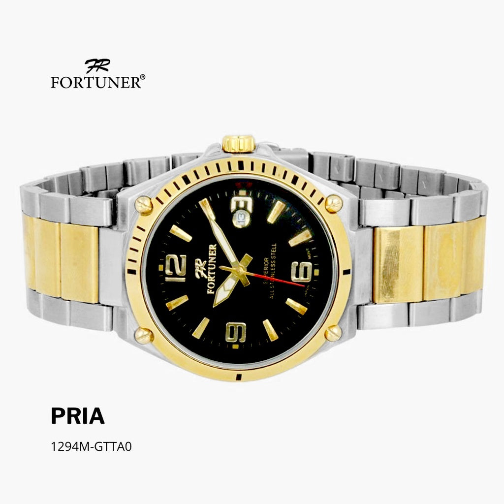 Fortuner Jam Tangan Pria Analog Water Resist Superior All Stainless Tynam