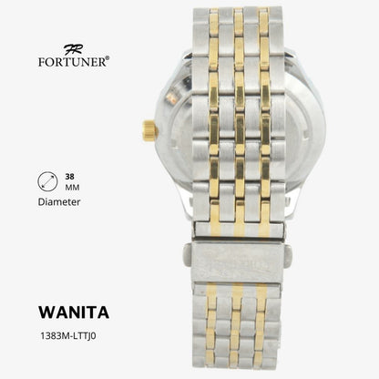 Fortuner Jam Tangan Analog Wanita Water Resistant Rantai Yemina