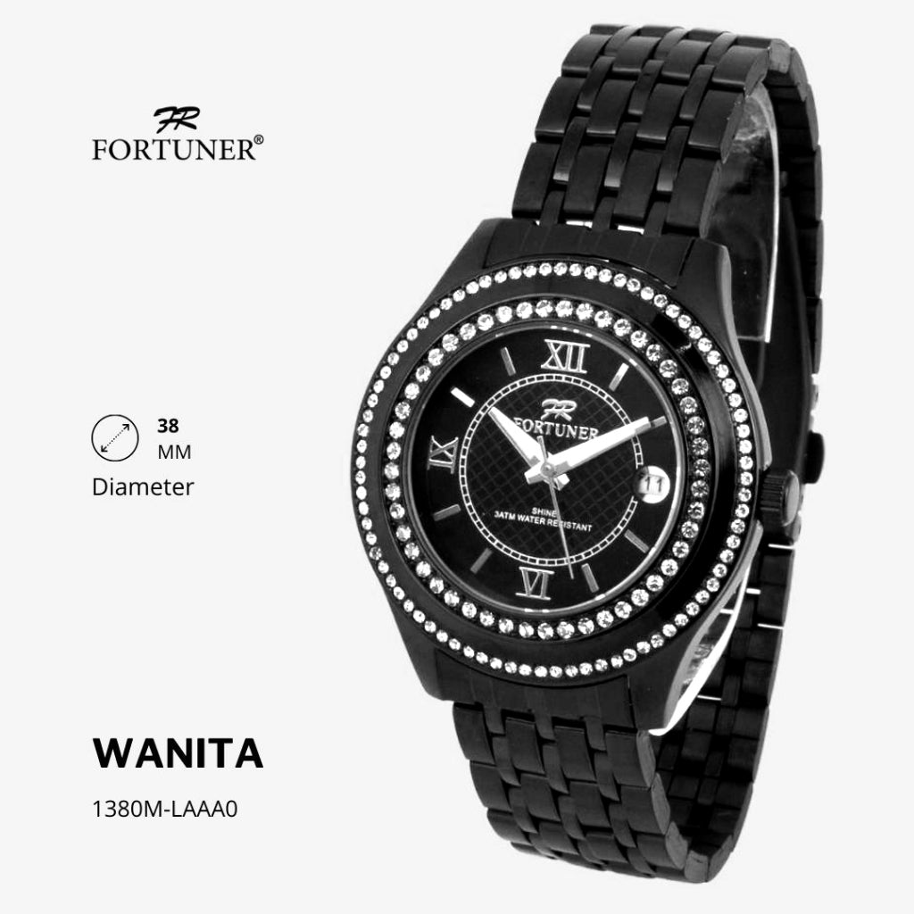 Fortuner Jam Tangan Fashion Analog Wanita Water Resistant Rantai Yesseca