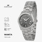 Fortuner Jam Tangan Wanita Analog Water Resist Superior All Stainless Twilla