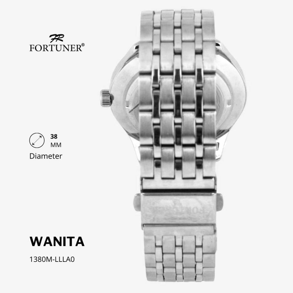 Fortuner Jam Tangan Fashion Analog Wanita Water Resistant Rantai Yesseca