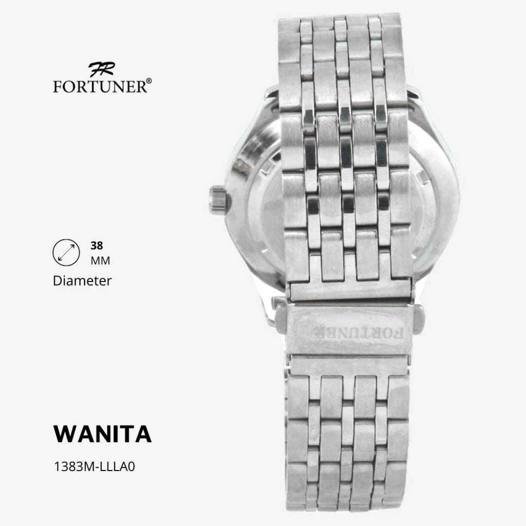 Fortuner Jam Tangan Analog Wanita Water Resistant Rantai Yemina