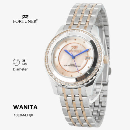 Fortuner Jam Tangan Analog Wanita Water Resistant Rantai Yemina