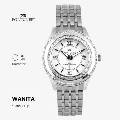 Fortuner Jam Tangan Fashion Analog Wanita Water Resistant Rantai Yesseca