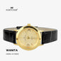 Fortuner Jam Tangan Analog Wanita Kulit Water Resistant Yordana