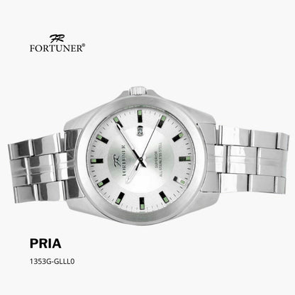 Fortuner Jam Tangan Pria Analog Water Resist Superior All Stainless Tychon