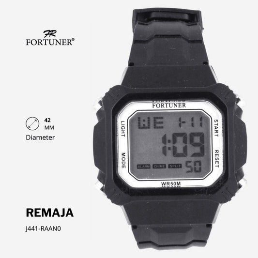 Fortuner Jam Tangan Remaja Digital Water Resist Rogue