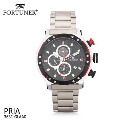 Fortuner Jam Tangan Analog Pria Chrono Water Resistant Arvyn