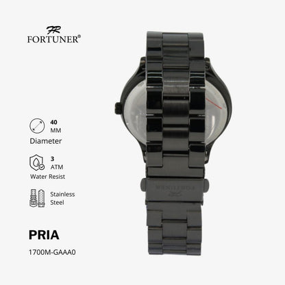 Fortuner Jam Tangan Pria Analog Water Resistant Taavetti