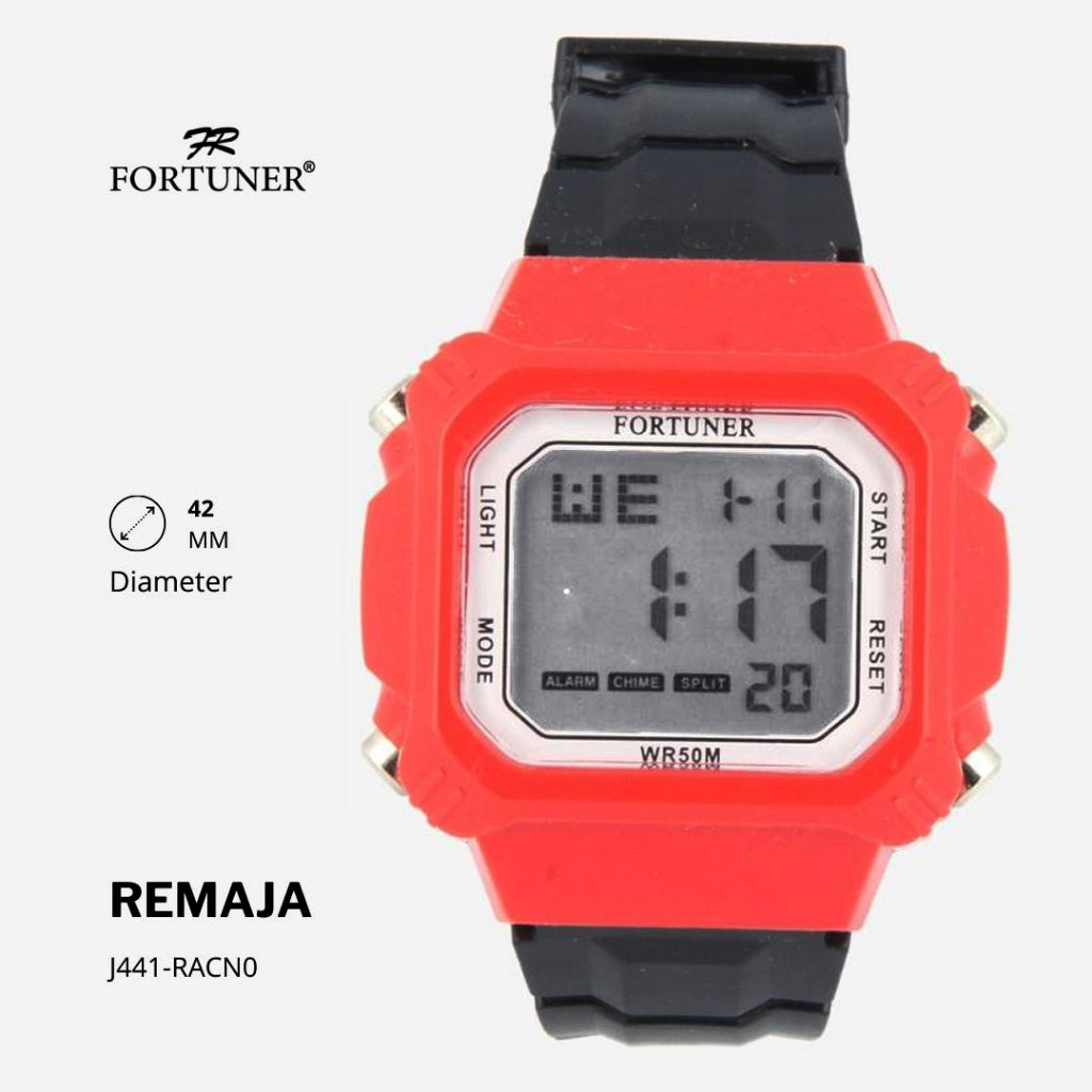 Fortuner Jam Tangan Remaja Digital Water Resist Rogue