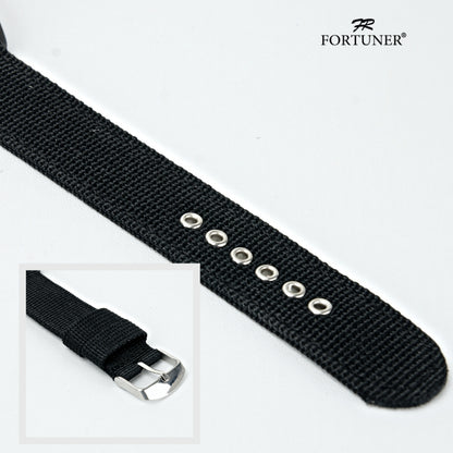 Fortuner Jam Tangan Pria Digital Motif Army Shock Resist Kanvas Tahan Air Carman