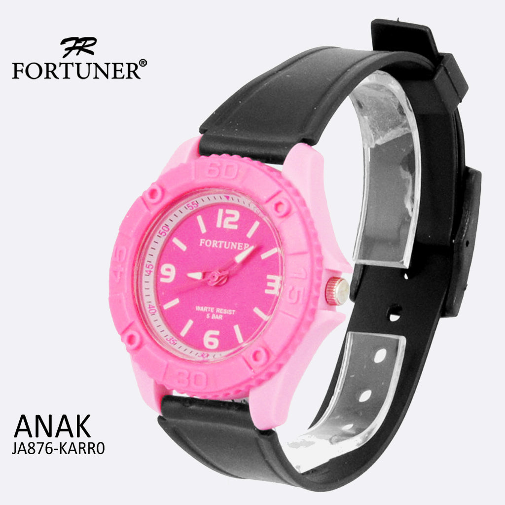 Fortuner Jam Tangan Anak Analog Water Resist Derrica