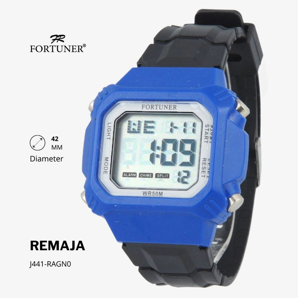 Fortuner Jam Tangan Remaja Digital Water Resist Rogue