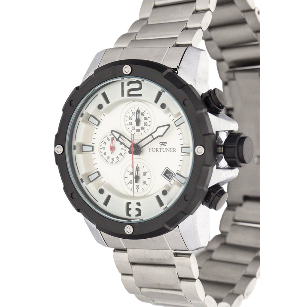 Fortuner Jam Tangan Analog Pria Chrono Water Resistant Arvon