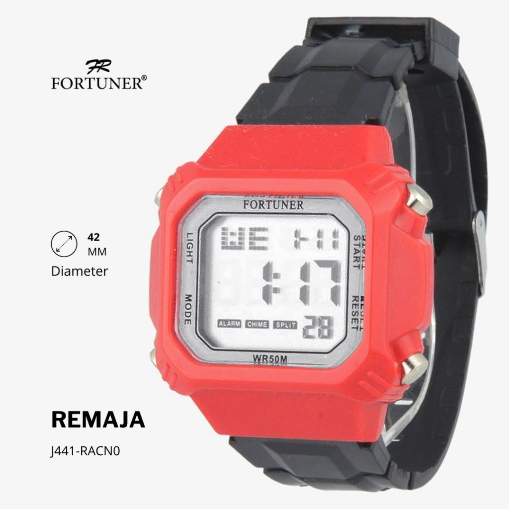 Fortuner Jam Tangan Remaja Digital Water Resist Rogue