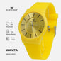 Fortuner Jam Tangan Unisex Pria Wanita Analog Tahan Air Silicon Quetzal