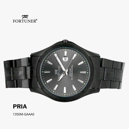 Fortuner Jam Tangan Pria Analog Water Resist Superior All Stainless Tzadik