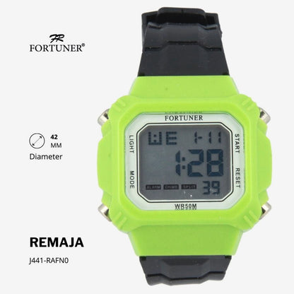 Fortuner Jam Tangan Remaja Digital Water Resist Rogue