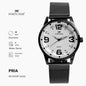 Fortuner Jam Tangan Analog Pria Water Resistant Rantai Dilbert